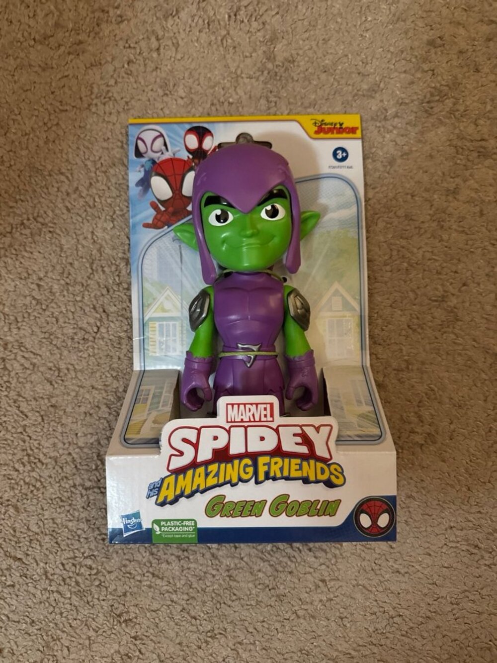 Green goblin- Spidey and his amazing friends figure